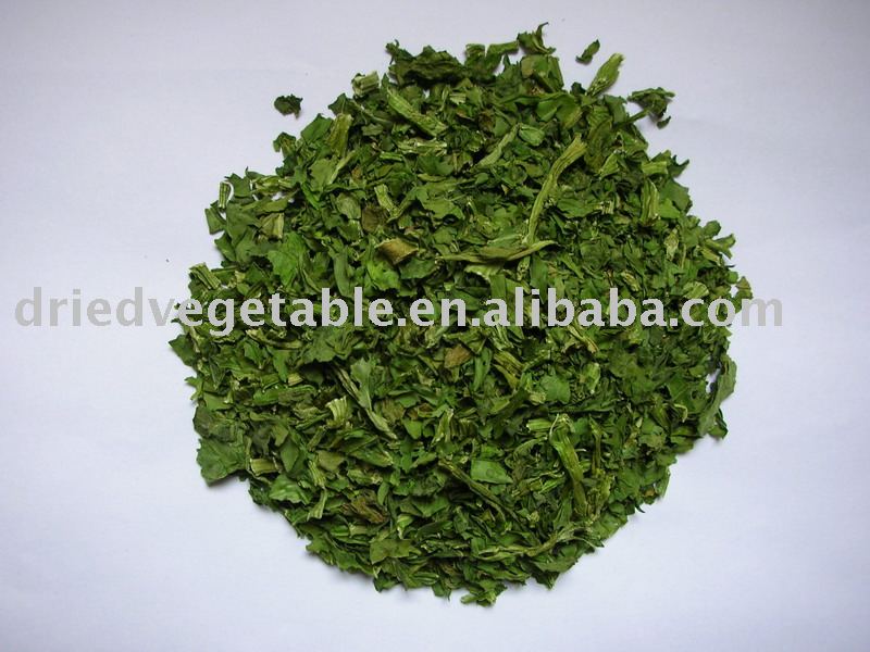 dehydrated spinach flakes