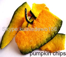 Dried Crispy snacks pumpkin chips