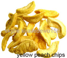Dried Crispy Yellow peach  radish  chips