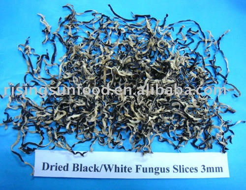 Dried  White/Black Fungus Slices