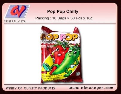  POP   POP  CHILLY snack
