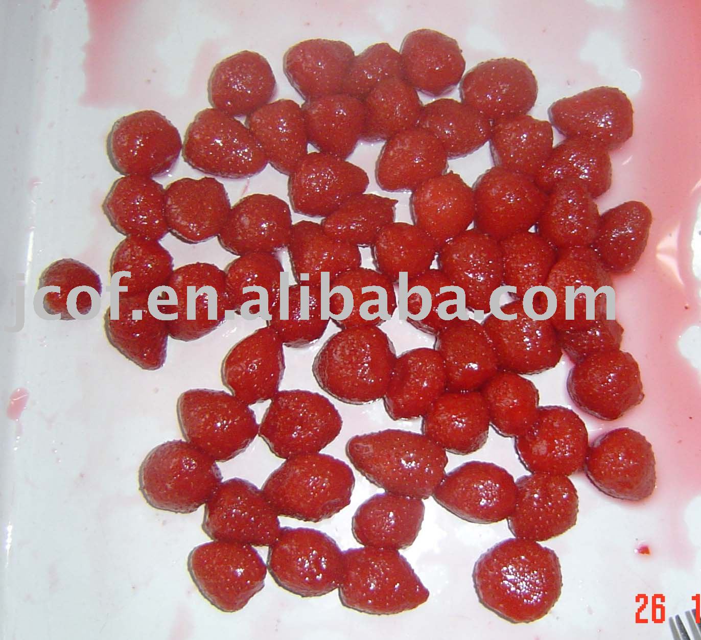 FDA approved 410G  strawberry  in  heavy   syrup  E129 EOE- 722
