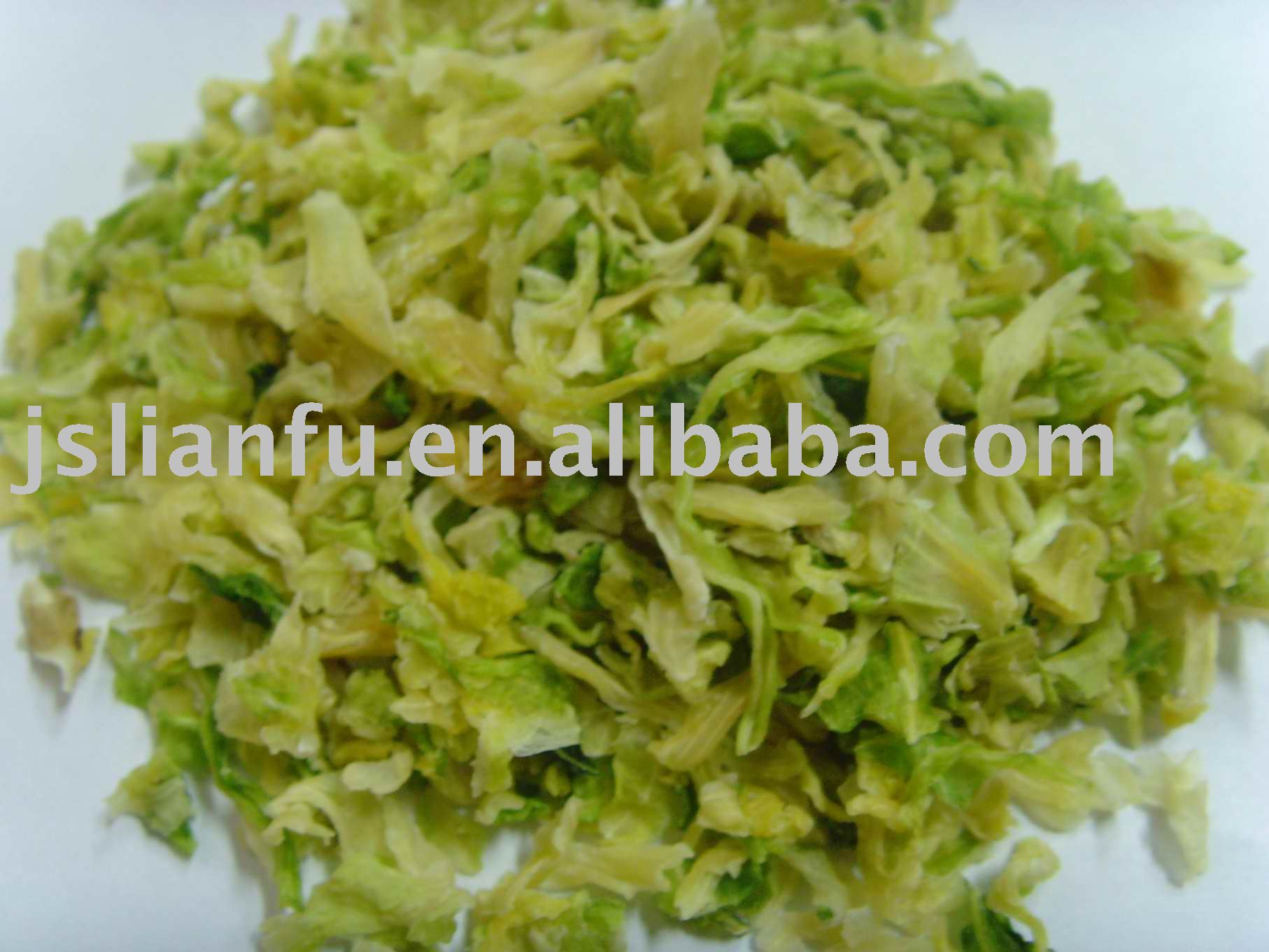 dehydrated   cabbage   flake s  green  / white