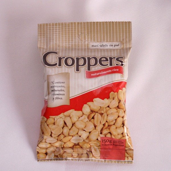Fried and salted blanched peanuts (without skin)