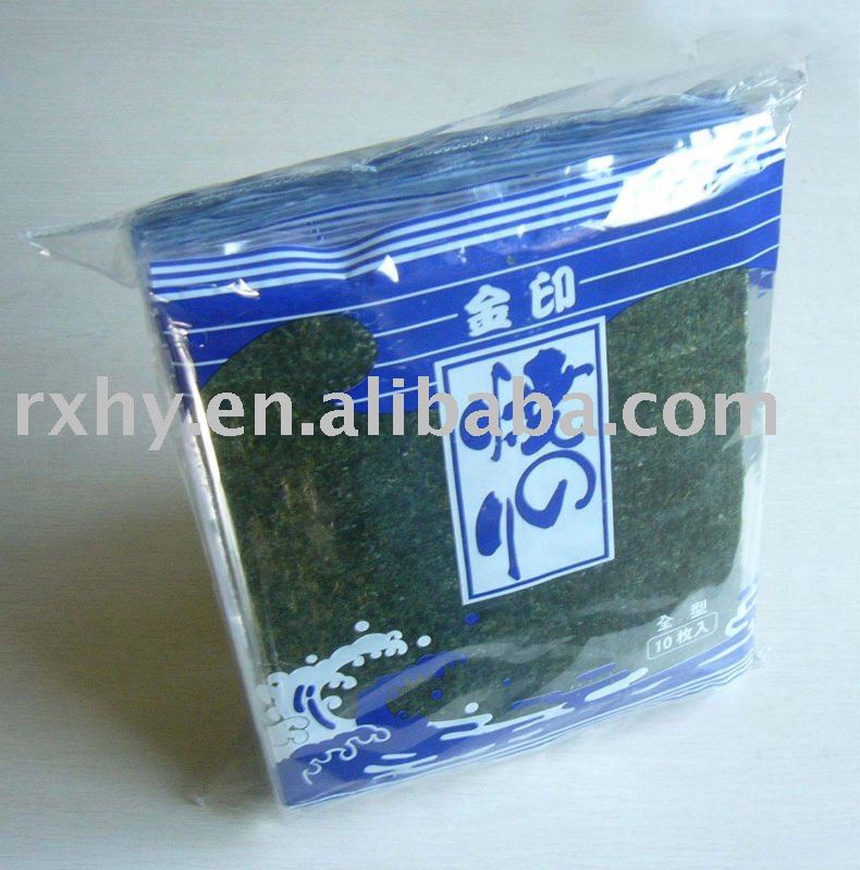 yaki nori, HACCP certified roasted  seaweed ,  edible   seaweed 