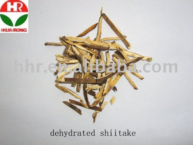 dehydrated shiitake slice