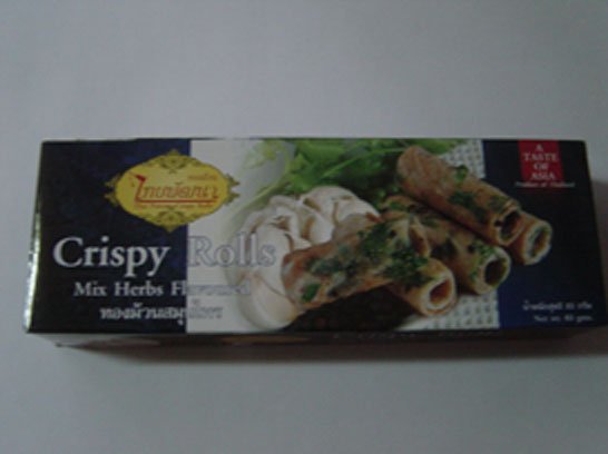 Crispy Rolls-mix herbs