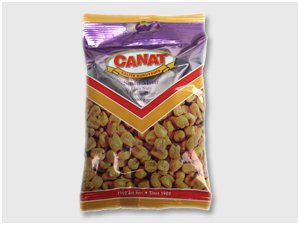 Sauced corn snack