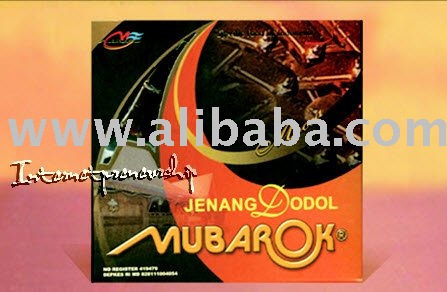 Jenang Dodol (Soft Cake) Mubarok with Flavors: Mocca (Indonesian Traditional Soft Cake)