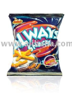 Barbecue flavour snanks