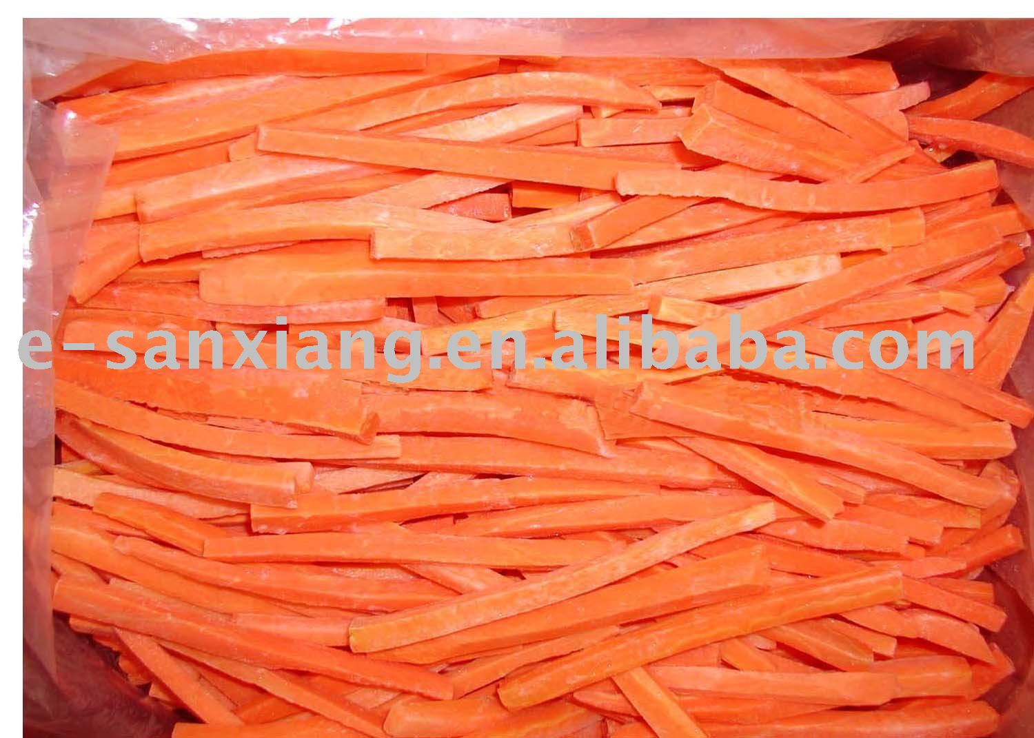 Frozen Carrot Strips
