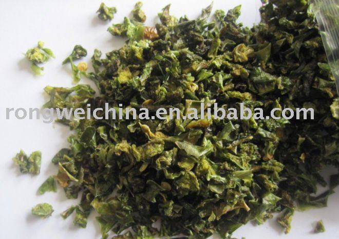2010 crop Dehydrated green  paprika/green bell  pepper   flake s/granule/paprika  crushed  9X9 6X6 3X3