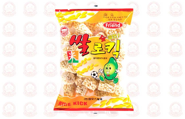  Pop ped  Rice  Cracker ( Rice  Kick)