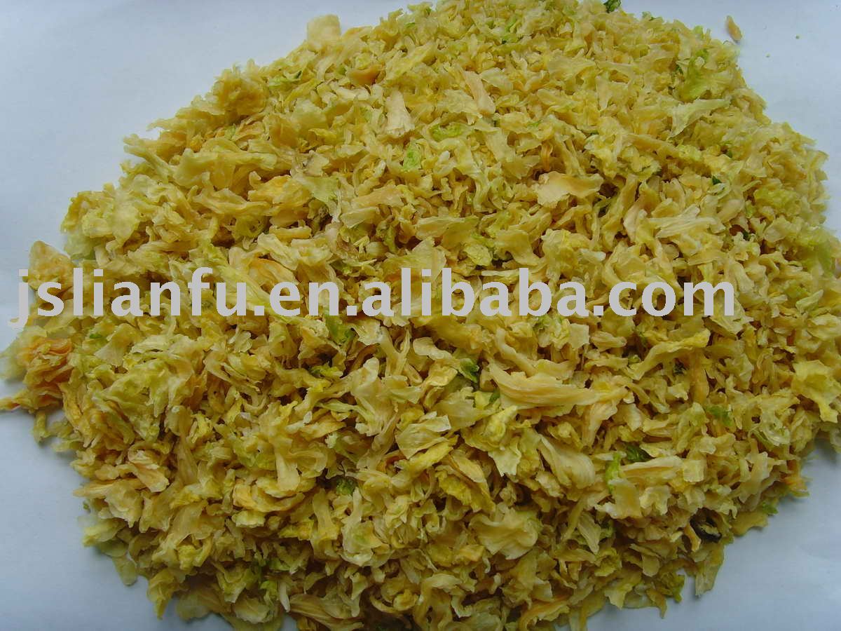 dehydrated cabbage white