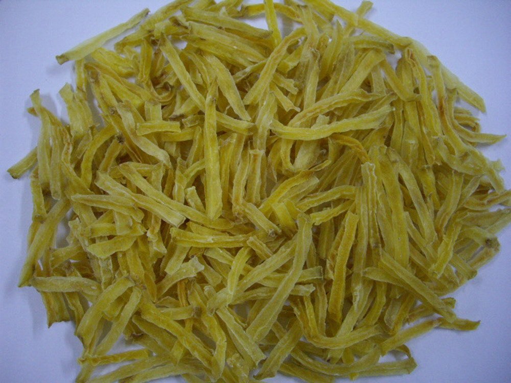 Dehydrated potato strips
