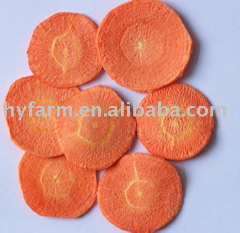 Air-dried carrot in slice, dehydrated carrot , carrot slice, dehydrated vegetable
