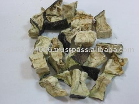 Dehydrated eggplant