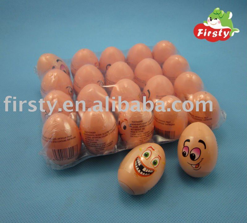 Egg sour candy powder
