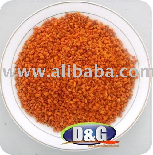 Puff  Dried  Carrot  Dice d