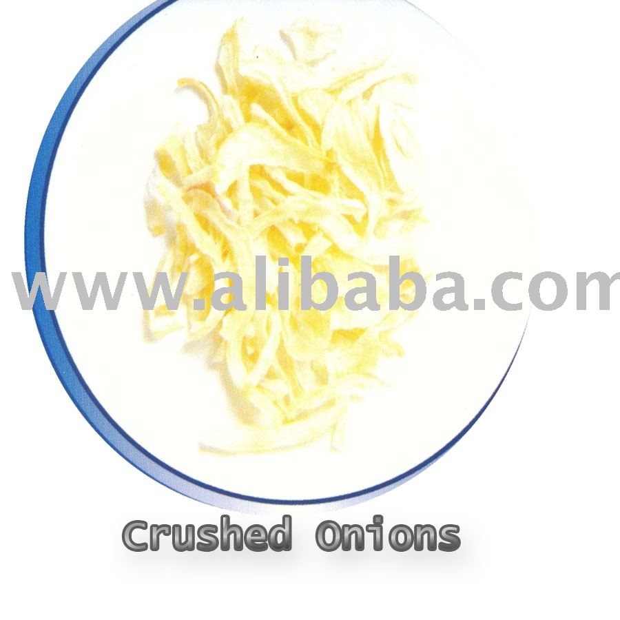Onions kibbled