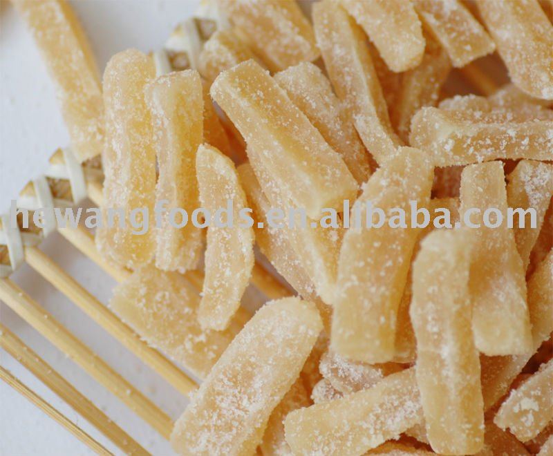 Crystallized ginger stick