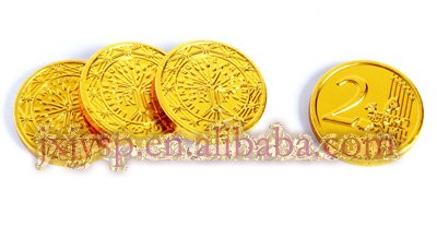Gold Chocolate Coins- Currency-04