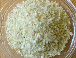 dehydrate white onion chopped