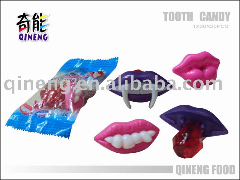 bucktooth toy with diamond candy,China Qineng price supplier - 21food