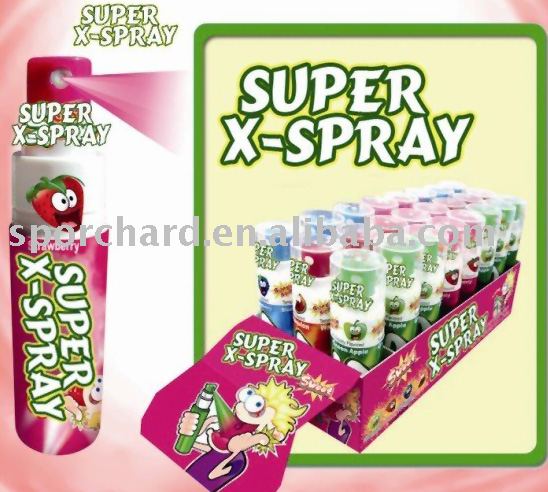 Super  Sour   Spray   Candy 