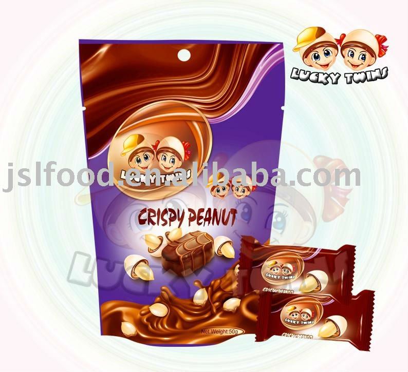crispy chocolate bean