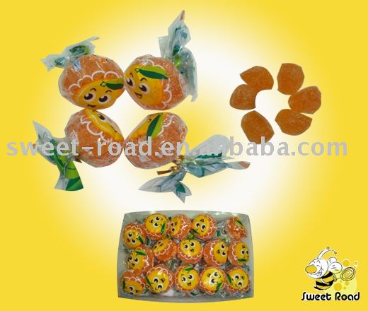 Orange Jelly Candy