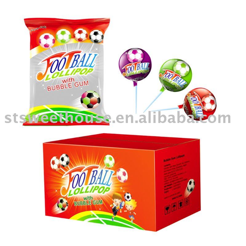 football lollipop