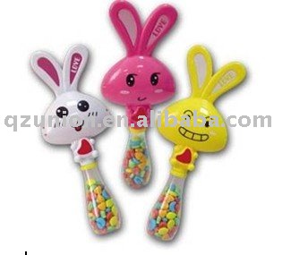 Lovely Rabbit with candy