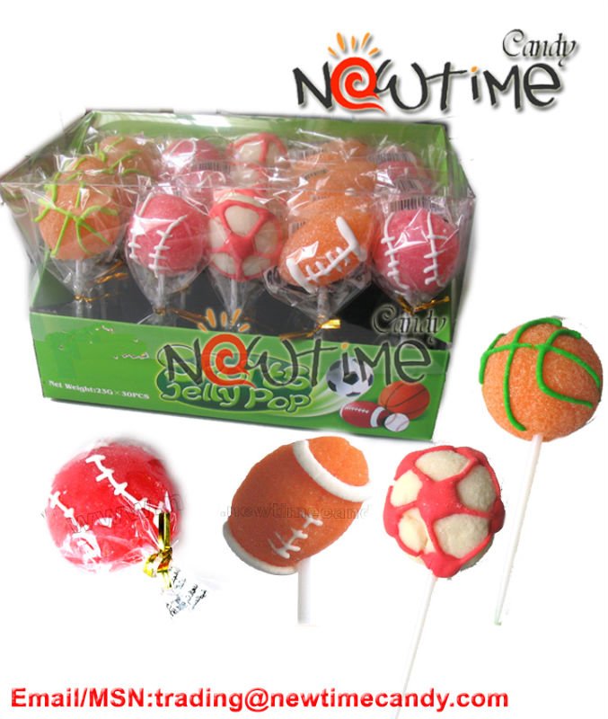 Sports ball jelly pop