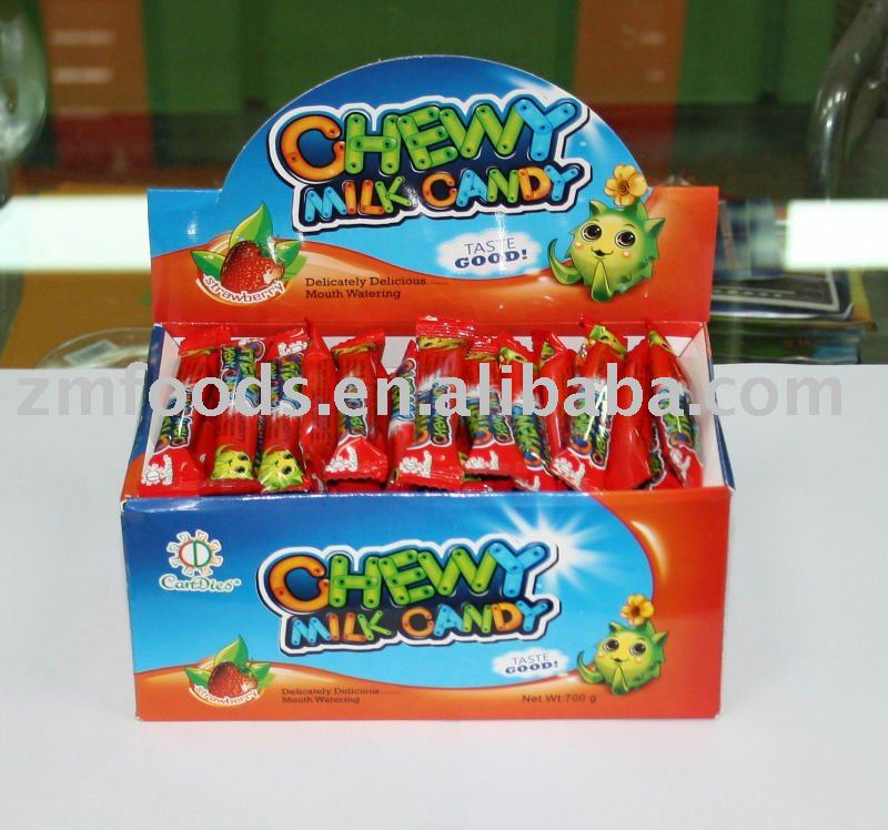 chewy milk candy(strawberry) 700g