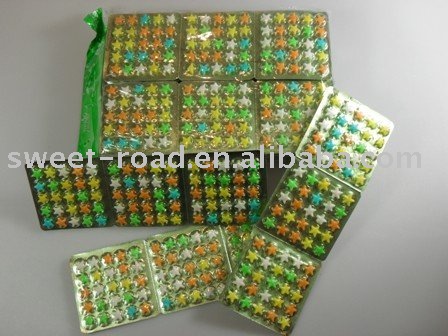 Star fruit flavored pressed candy