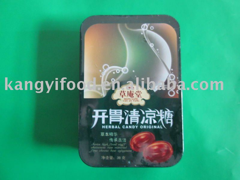 Appetizing mint candy