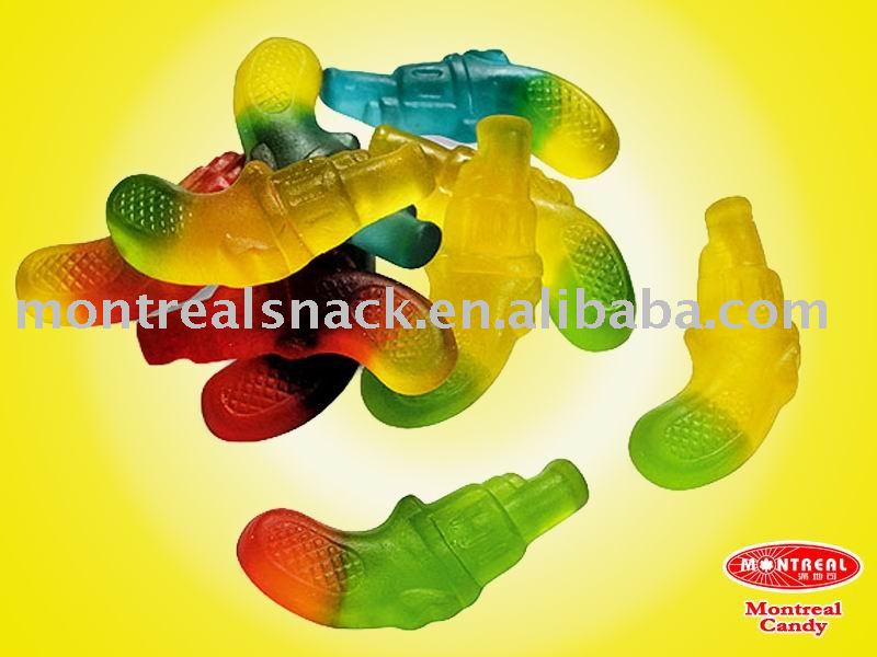 Gum shaped of toy candy