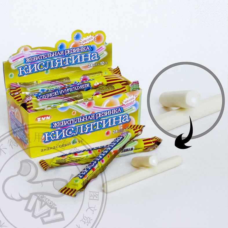 sour powder fruit bubble gum