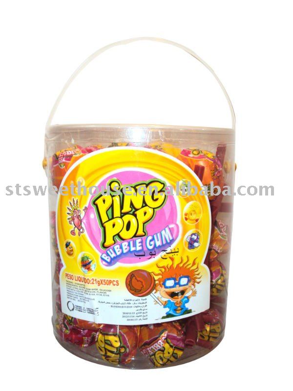 fruit colored paper lollipop sticks