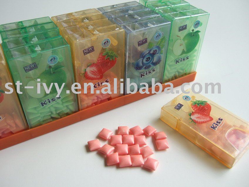 candy in  transparent   box 
