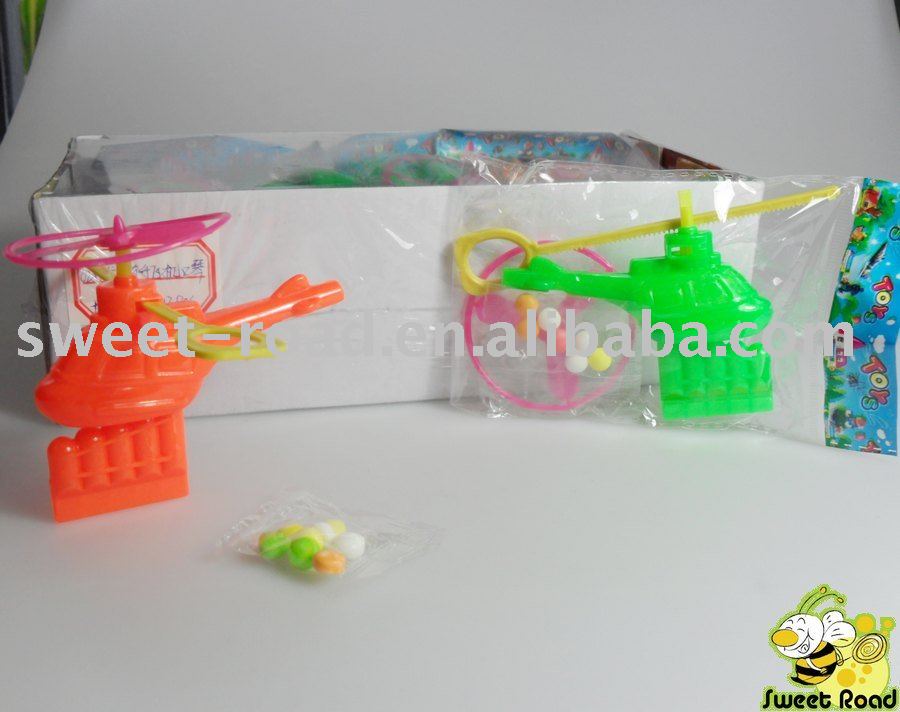 helicopter whistle candy toy candy