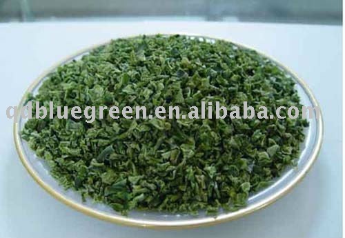 Dried Green Bell Pepper Flakes