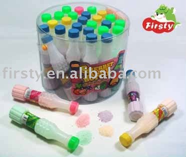 Cola bottle sour candy powder