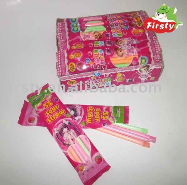 ss  sour   straw  powder  candy 
