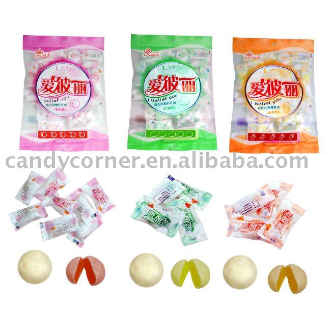 soft candy filled fruit jam