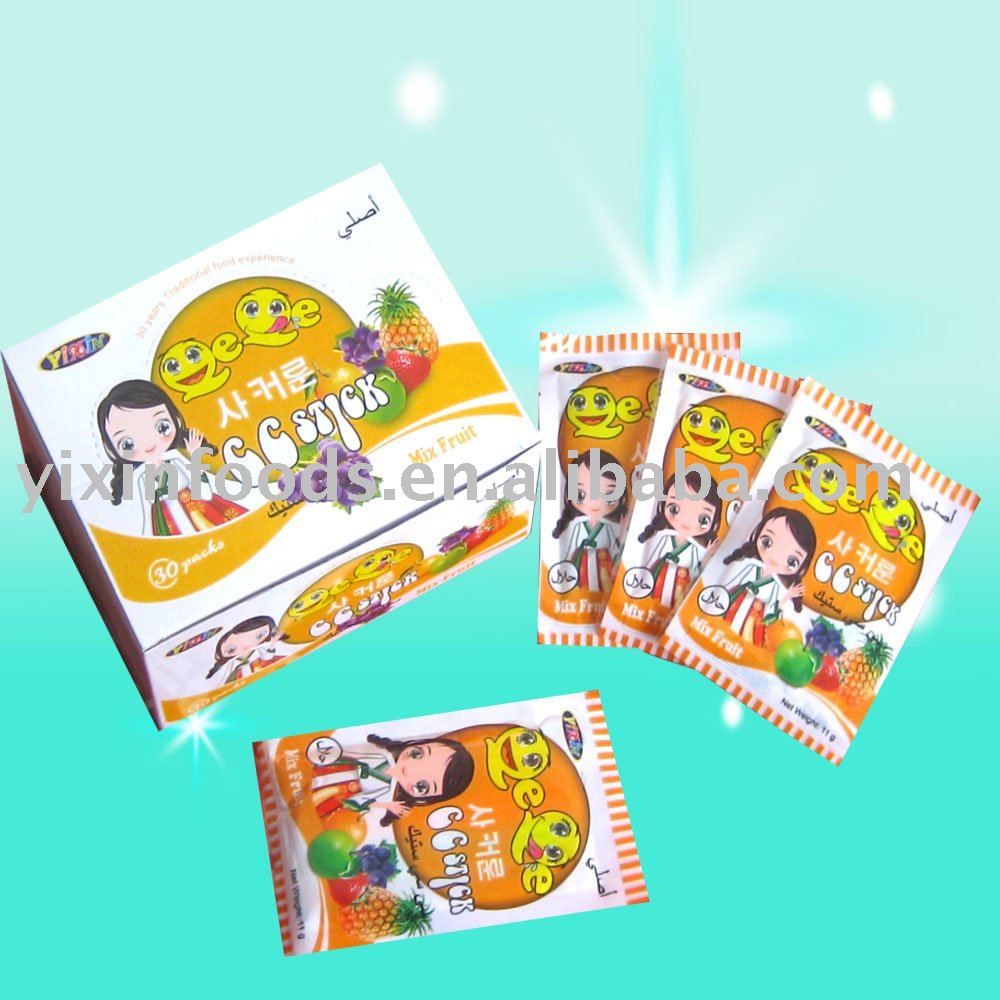 Mix Fruit CC Stick  Candy