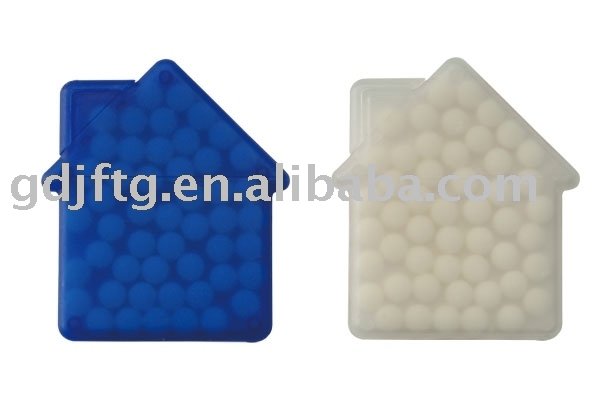  House   Shape  Mint Dispensers with mint