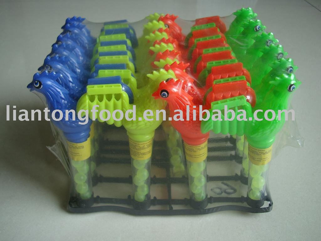 chick  whistle   toy  with candy