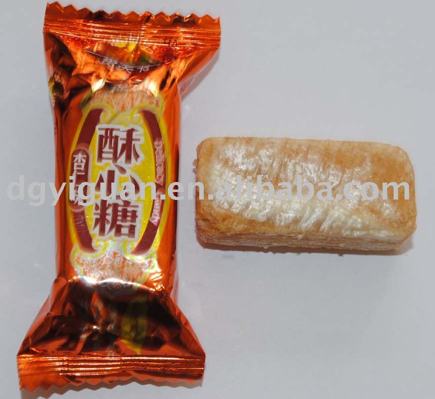 lucky crunch  candy --almond